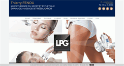 Desktop Screenshot of kine-paris.com