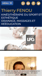 Mobile Screenshot of kine-paris.com